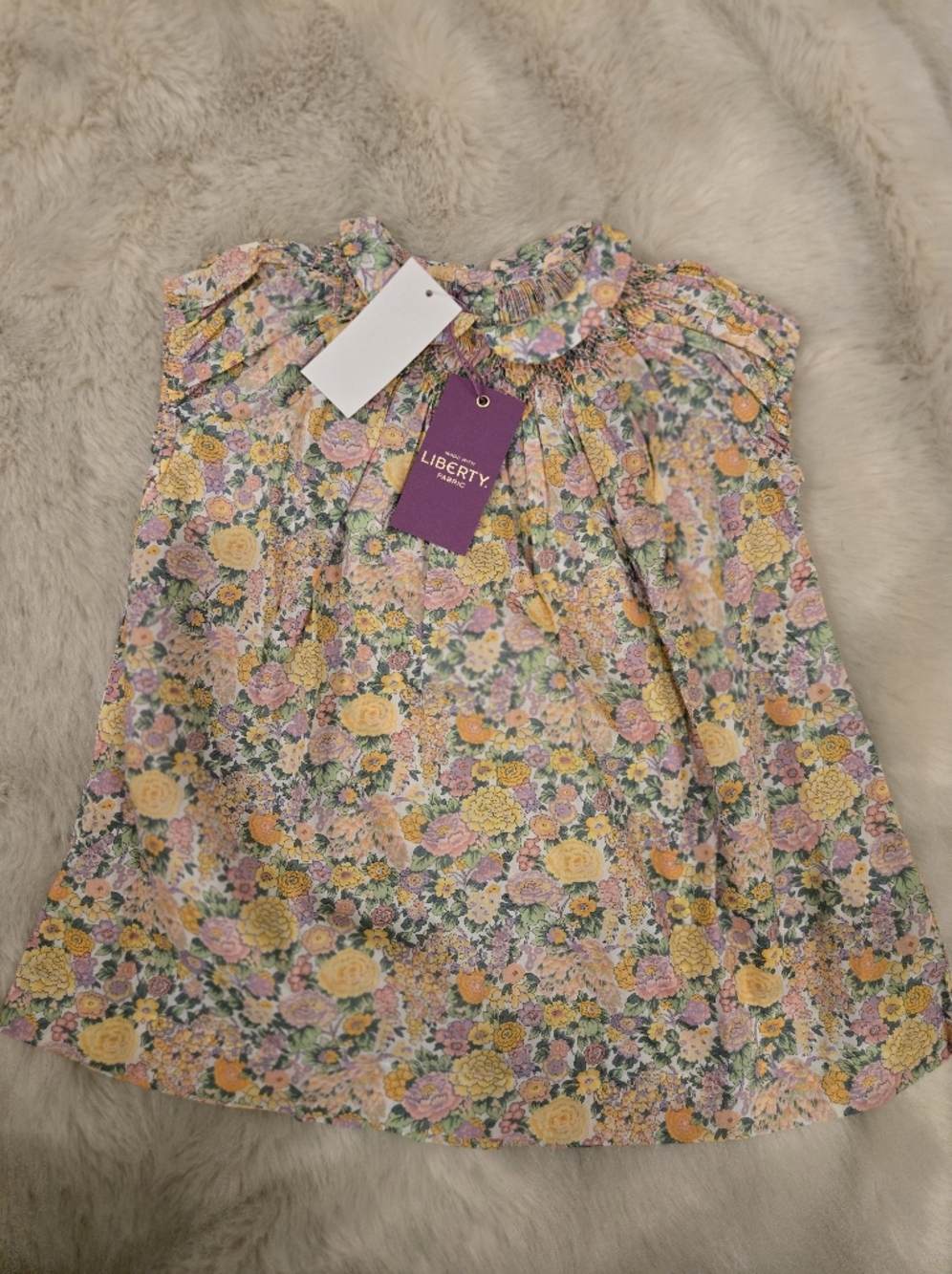 Marie Puce x Liberty Floral Dress – Size 18M – NWT